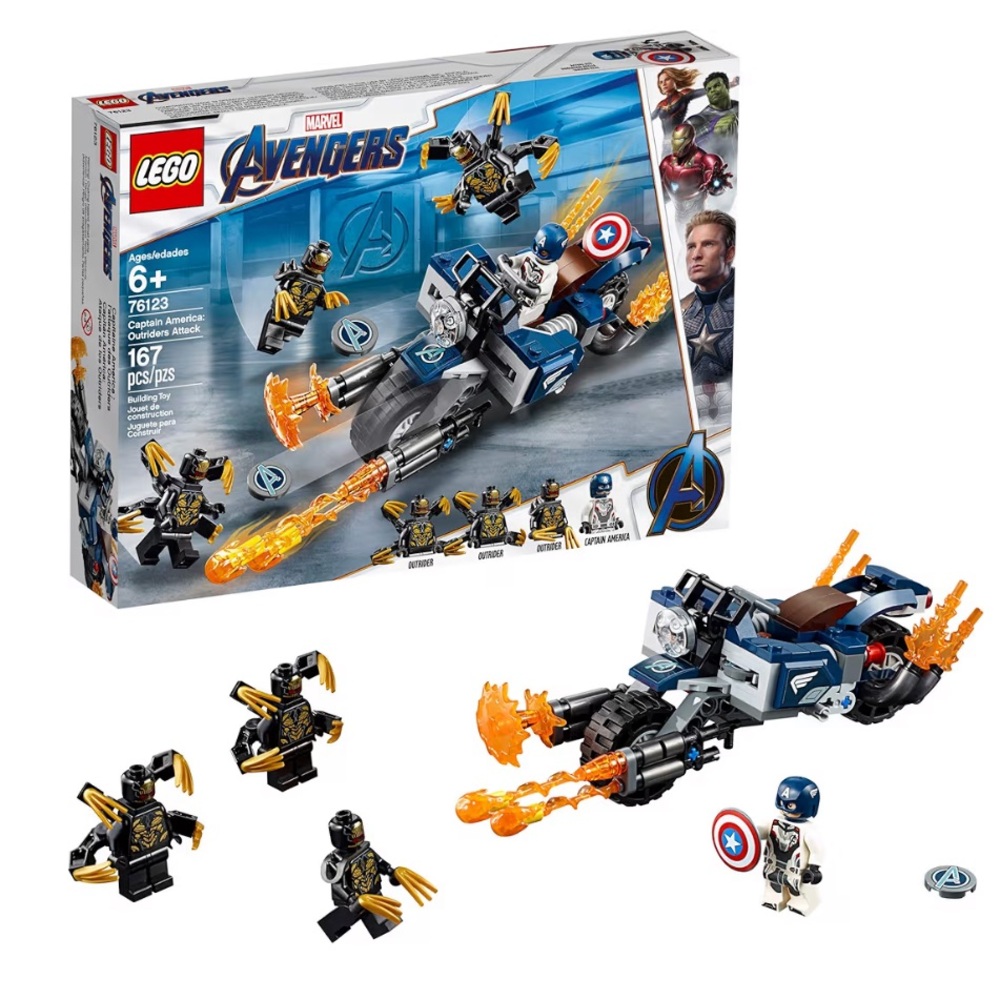 Captain America: Outriders Attack - Blue